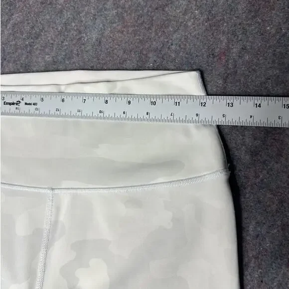 Alo Yoga High Waist Vapor Legging White Camo Medium - Picture 7 of 7